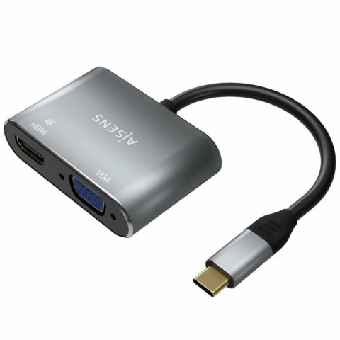 Adapter HDMI do VGA Aisens A109-0627 USB-C VGA HDMI 2.1