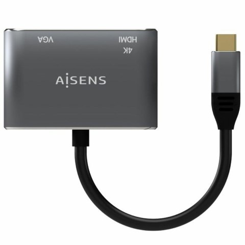 Adapter HDMI do VGA Aisens A109-0627 USB-C VGA HDMI 2.1