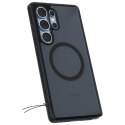 Etui Spigen Ultra Hybrid Mag MagSafe do Samsung Galaxy S25 Ultra czarny dymny