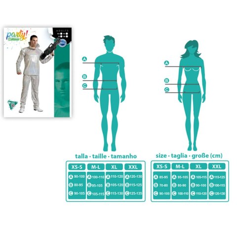 Kostium dla Dorosłych Biały - M/L