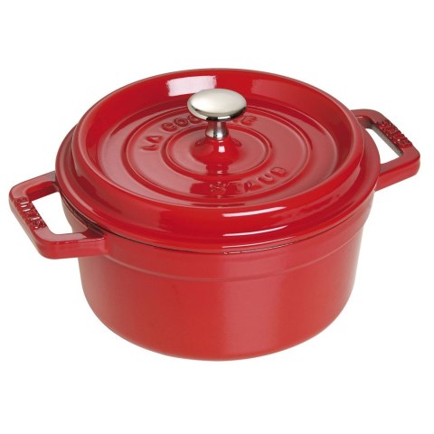 Garnek żeliwny okrągły STAUB Cocotte 22cm 2,6L czerwony40509-825-0