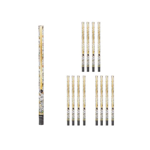 Armata konfetti Wielokolorowy Papier Karton Plastikowy 5 x 99 x 5 cm (12 Sztuk)