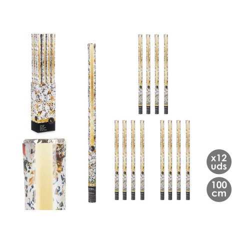 Armata konfetti Wielokolorowy Papier Karton Plastikowy 5 x 99 x 5 cm (12 Sztuk)