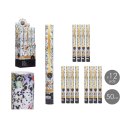 Armata konfetti Wielokolorowy Papier Karton Plastikowy 5 x 48,5 x 5 cm (12 Sztuk)