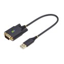 Kabel USB Startech 1P1FFC-USB-SERIAL Czarny 30 cm