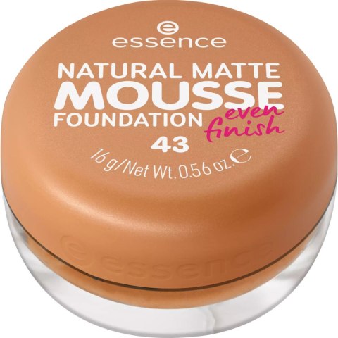 Podkład mus do makijażu Essence NATURAL MATTE Nº 43 16 g