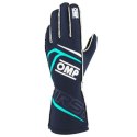 Rękawice kartingowe OMP MY2025 Niebieski Granatowy FIA 8856-2018 - S