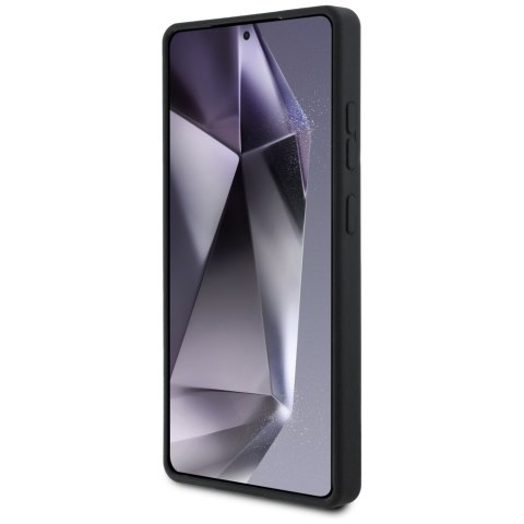 Etui Mercedes Silicone Contrasted Curves MagSafe do Samsung Galaxy S25 Ultra czarny