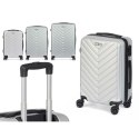 Komplet walizek Jasnoszary 3 Części