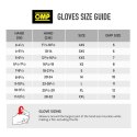 Rękawice kartingowe OMP MY2025 Niebieski Granatowy FIA 8856-2018 - S