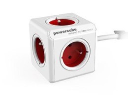 Przedłużacz allocacoc PowerCube Extended 2300RD/FREXPC (1,5m; kolor czerwony)