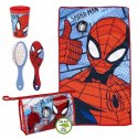 Dziecięcy Zestaw Podróżny WC dla dzieci Spider-Man 4 Części 23 x 15,5 x 8 cm