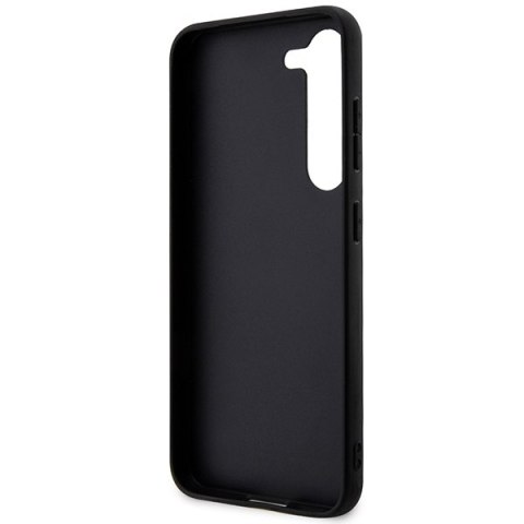Guess GUHCS23S4GMGGR S23 S911szary/grey hardcase 4G Big Metal Logo