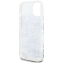 Hello Kitty HKHCP15SHDGPHT iPhone 15 / 14 / 13 6.1" biały/white hardcase IML Kitty On Bricks Graffiti