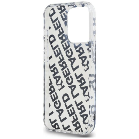 Karl Lagerfeld KLHCP15LHKFOEMD iPhone 15 Pro 6.1" złoty/gold hardcase IML Fullover Logo