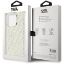 Karl Lagerfeld KLHCP15LHKFOEMD iPhone 15 Pro 6.1" złoty/gold hardcase IML Fullover Logo