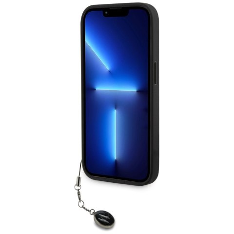 Karl Lagerfeld KLHCP15LPSAKDGCK iPhone 15 Pro 6.1" czarny/black hardcase Saffiano Rhinestones & Charm