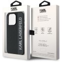 Karl Lagerfeld KLHCP15LPSAKDGCK iPhone 15 Pro 6.1" czarny/black hardcase Saffiano Rhinestones & Charm