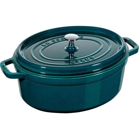 Garnek żeliwny owalny STAUB 40510-598-0 - morski 5.5 ltr