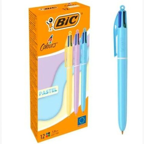 Długopis żelowy Bic Wielokolorowy Ciasto 0,32 mm 12 Części