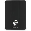 Karl Lagerfeld KLFC11RM24SAKCK iPad Air 11" 2024/2025 Book Cover czarny/black Saffiano Magnetic Karl &Choupette