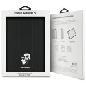 Karl Lagerfeld KLFC11RM24SAKCK iPad Air 11" 2024/2025 Book Cover czarny/black Saffiano Magnetic Karl &Choupette