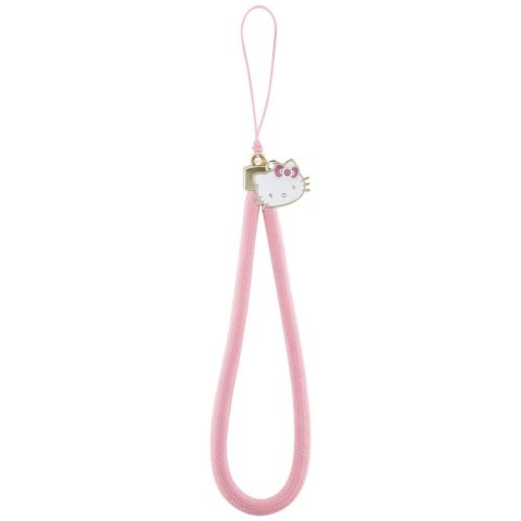Zawieszka na telefon Hello Kitty Nylon Cord Kitty Head różowy
