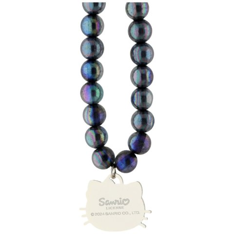 Zawieszka na telefon Hello Kitty Pearls Kitty Head czarny