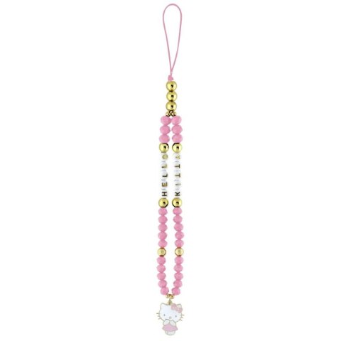 Zawieszka na telefon Hello Kitty Pearls and Beads Kitty Charm różowy