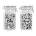 Łódź DKD Home Decor Szkło Tradycyjny 10 x 12.5 x 20 cm 1 L (2 pcs)
