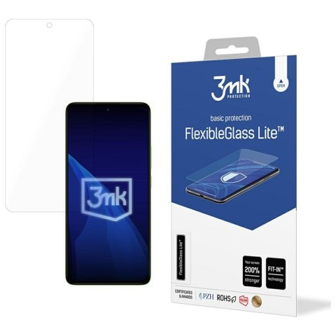 Szkło hybrydowe 3MK FlexibleGlass Lite do Redmi Note 14 4G