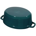 Garnek żeliwny owalny STAUB 40510-598-0 - morski 5.5 ltr