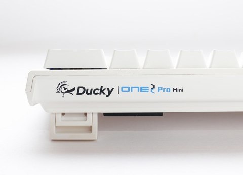 Klawiatura Gaming USB QWERTZ niemiecka Ducky DKON2061ST Biały