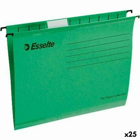 Wiszący folder Esselte Pendaflex Kolor Zielony A4 (25 Sztuk)