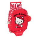 Plecak szkolny Hello Kitty Iconic Biały Czerwony 22 x 27 x 10 cm