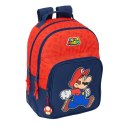Plecak szkolny Super Mario Trick Czerwony Ciemnoniebieski 32 x 42 x 15 cm