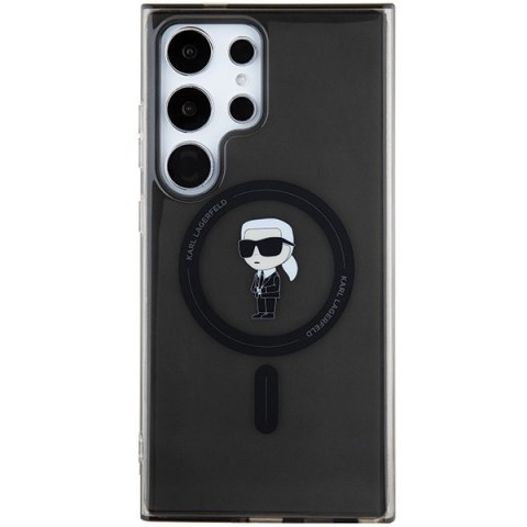 Karl Lagerfeld KLHMS24LHFCKNOK S24 UltraS928 czarny/black hardcase IML Ikonik MagSafe