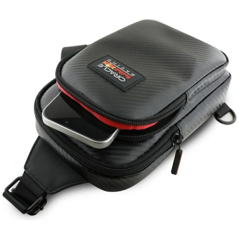 Torebka na telefon Red Bull Carbon Crossbody czarny