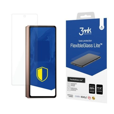 Szkło hybrydowe 3MK FlexibleGlass Lite do Samsung Galaxy Z Fold2 5G Front