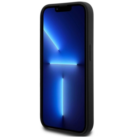 Etui Karl Lagerfeld Silicone Metal Script Logo do iPhone 14 Pro czarny