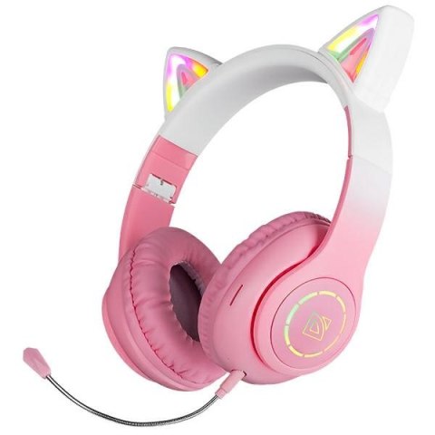 Defender słuchawki Bluetooth FreemotionB505 Led różowy/pink (63505)