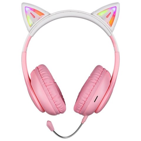 Defender słuchawki Bluetooth FreemotionB505 Led różowy/pink (63505)