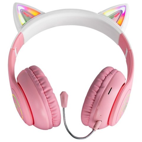 Defender słuchawki Bluetooth FreemotionB505 Led różowy/pink (63505)