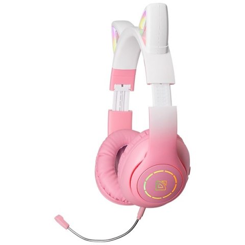 Defender słuchawki Bluetooth FreemotionB505 Led różowy/pink (63505)