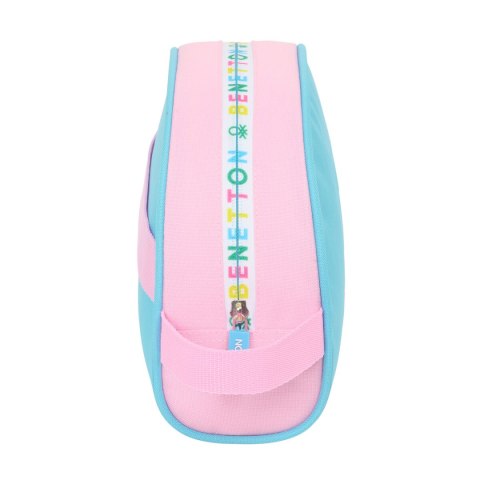 Torba podróżna Benetton Unique Różowy Turkusowy 28 x 18 x 10 cm