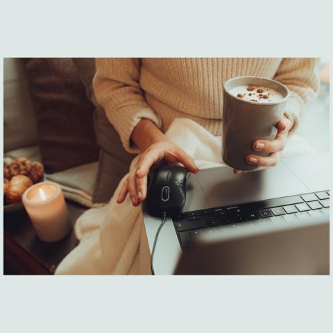 Verbatim Mysz optyczna Silent USB-A 1000dpi czarny/black 49024