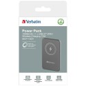 Verbatim Powerbank indukcyjny `n` Go 15W10000mAh Wireless Magnetic szary/grey 32249