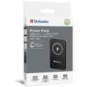 Verbatim Powerbank indukcyjny `n` Go 15W5000mAh Wireless Magnetic czarny/black 32240
