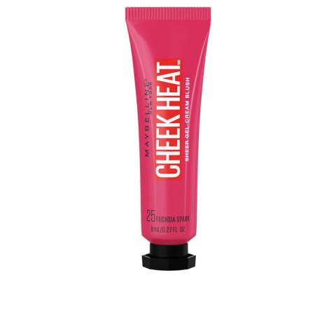 Róż Cheek Heat Maybelline (8 ml) 10 ml - 25-fuchsia spark