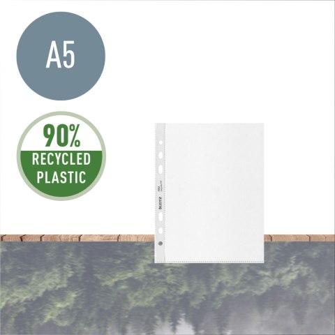 Obudowy Leitz Czarny Przezroczysty polipropylen Plastikowy